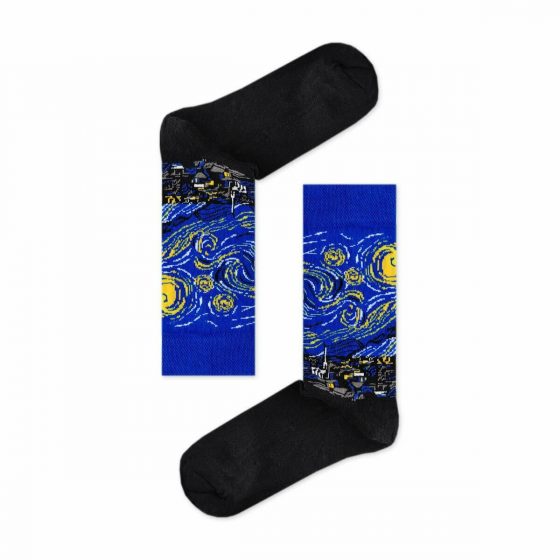 SOX Κάλτσα με Σχέδια Starry Night