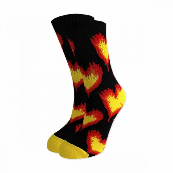 AXID Κάλτσα με Σχέδια Hearts on Fire