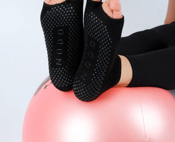 NODO Αθλητική Κάλτσα Yoga & Pilates με Ανοιχτά Δάχτυλα Toeless