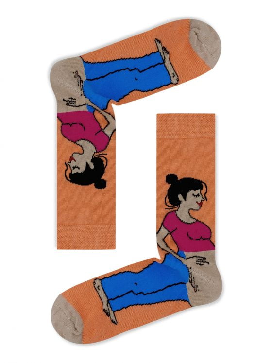 AXID Κάλτσα με Σχέδια Pregnant Women