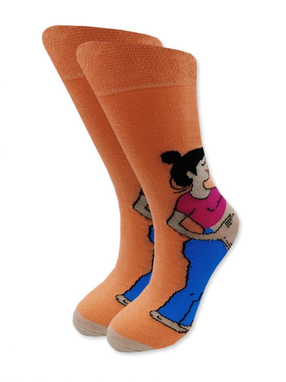 AXID Κάλτσα με Σχέδια Pregnant Women