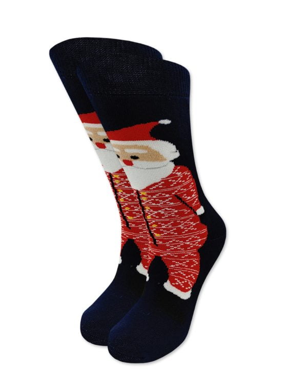 TST Χριστουγεννιάτικη Κάλτσα Πετσετέ με Σχέδια Santa in Pyjamas