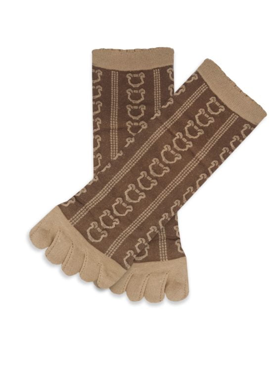 YTLI Κάλτσα με Δάχτυλα Toe Socks με Σχέδια Teddy Bear