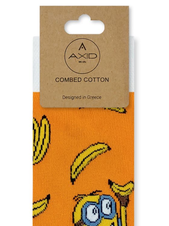 AXID Κάλτσα με Σχέδια Banana Lovers