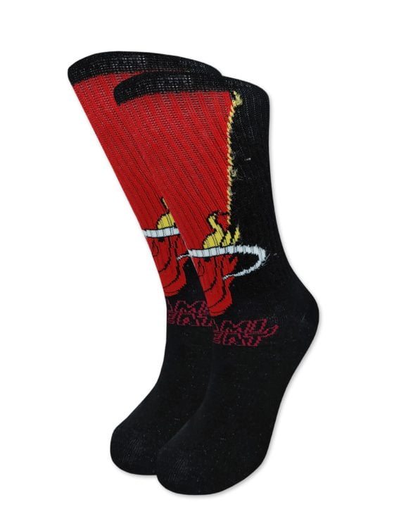 AXID Κάλτσα με Σχέδια Miami Heat