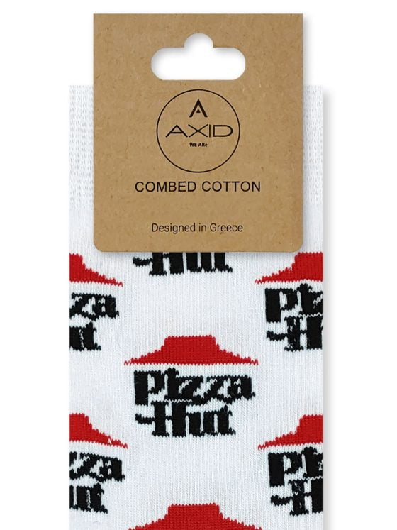 AXID Κάλτσα με Σχέδια Pizza Chili