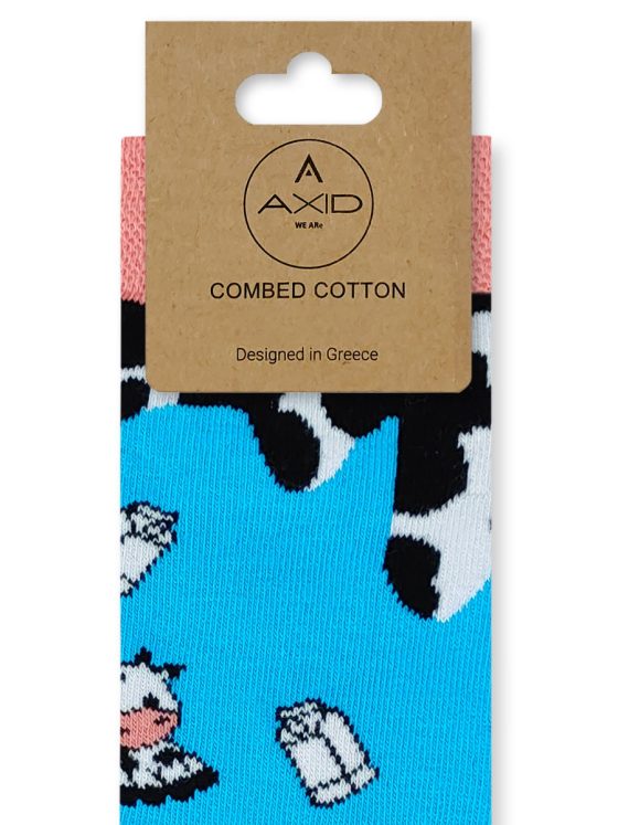 AXID Κάλτσα με Σχέδια Cows