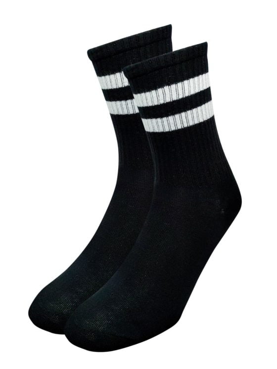 AXID Κάλτσα με Σχέδια White Stripes