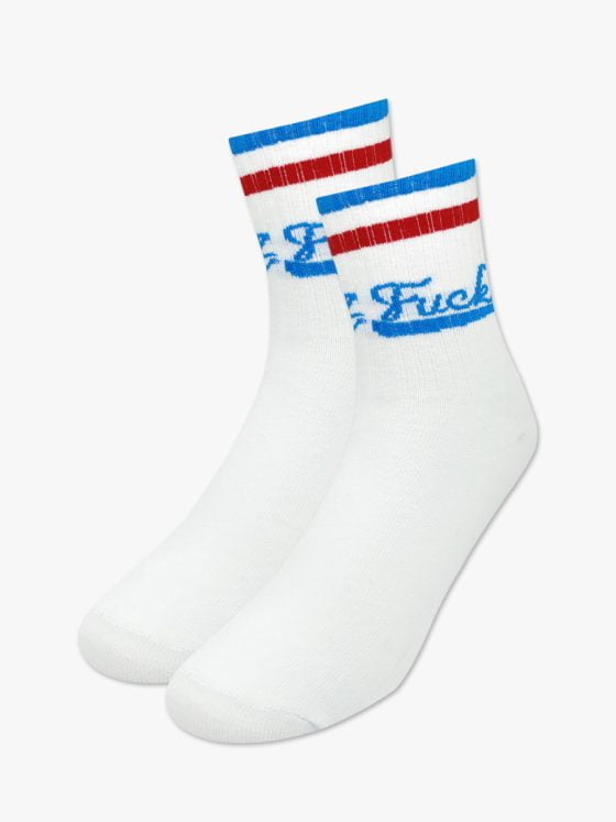 AXID Κάλτσα με Σχέδια Fuck Off