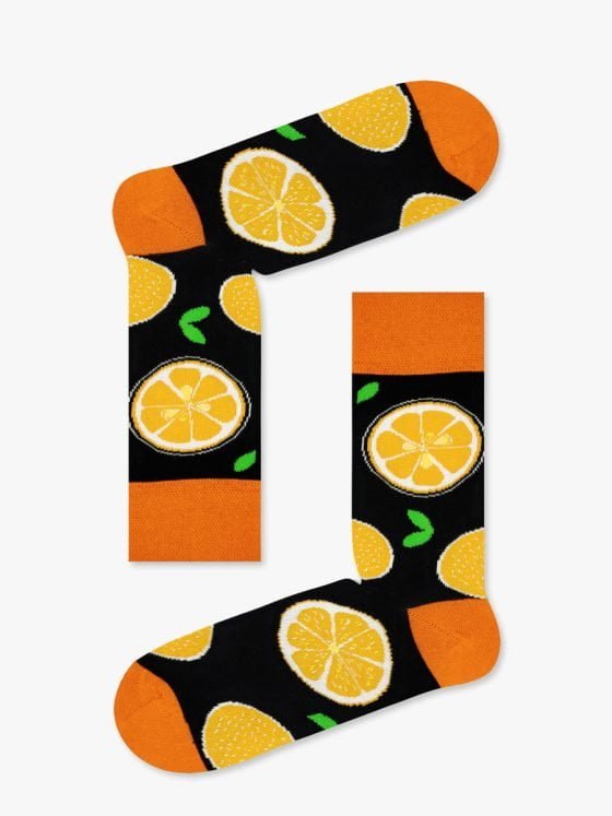 AXID Κάλτσα με Σχέδια Orange