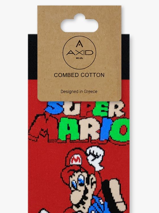 AXID Κάλτσα με Σχέδια Super Mario