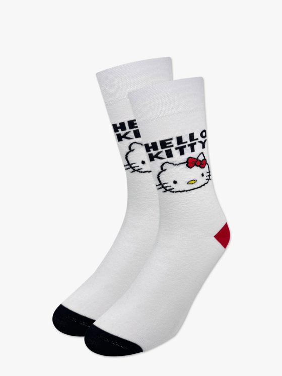 AXID Κάλτσα με Σχέδια White Kitty