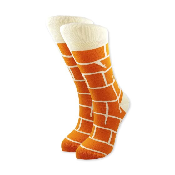 ART SOCKS Βαμβακερή Κάλτσα με Σχέδια Brick in the Wall Gift Box - Image 2