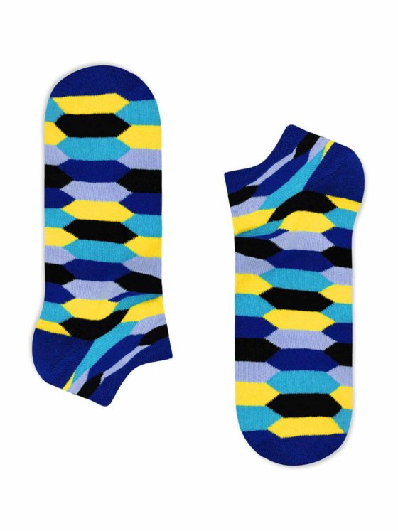 AXID Βαμβακερή Κάλτσα με Σχέδια Colorful