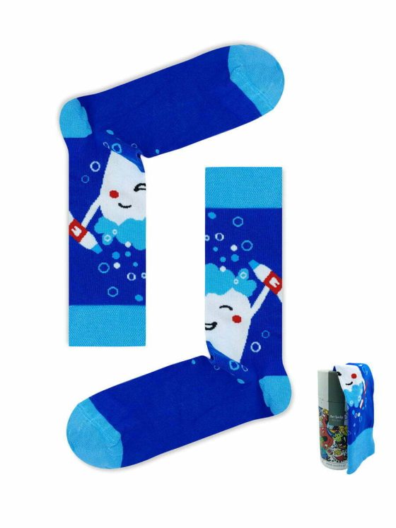 ART SOCKS Κάλτσα με Σχέδια Clean Teeth