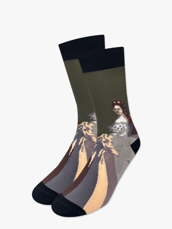 NODO Βαμβακερή Κάλτσα με Σχέδια Queen