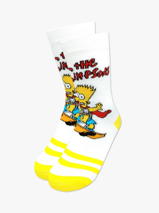AXID Παιδική Κάλτσα Yellow Guy με Αντιολισθητικές Πατούσες