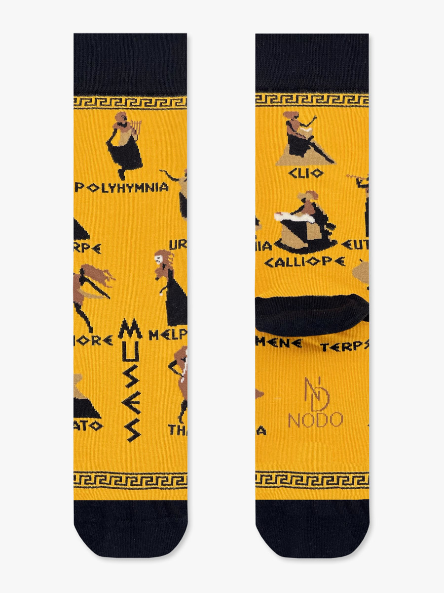 Βαμβακερή Κάλτσα με Σχέδια Muses NODO Βαμβακερή Κάλτσα με Σχέδια Muses NODO