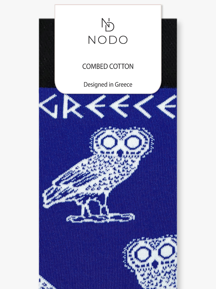 Κάλτσα Βαμβακερή με Σχέδια Athena's Owl NODO Κάλτσα Βαμβακερή με Σχέδια Athena's Owl NODO - Image 3