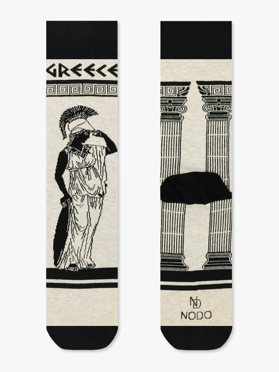 Κάλτσα Βαμβακερή με Σχέδια Athena The Greek Goddess Athena NODO Κάλτσα Βαμβακερή με Σχέδια Athena The Greek Goddess Athena NODO