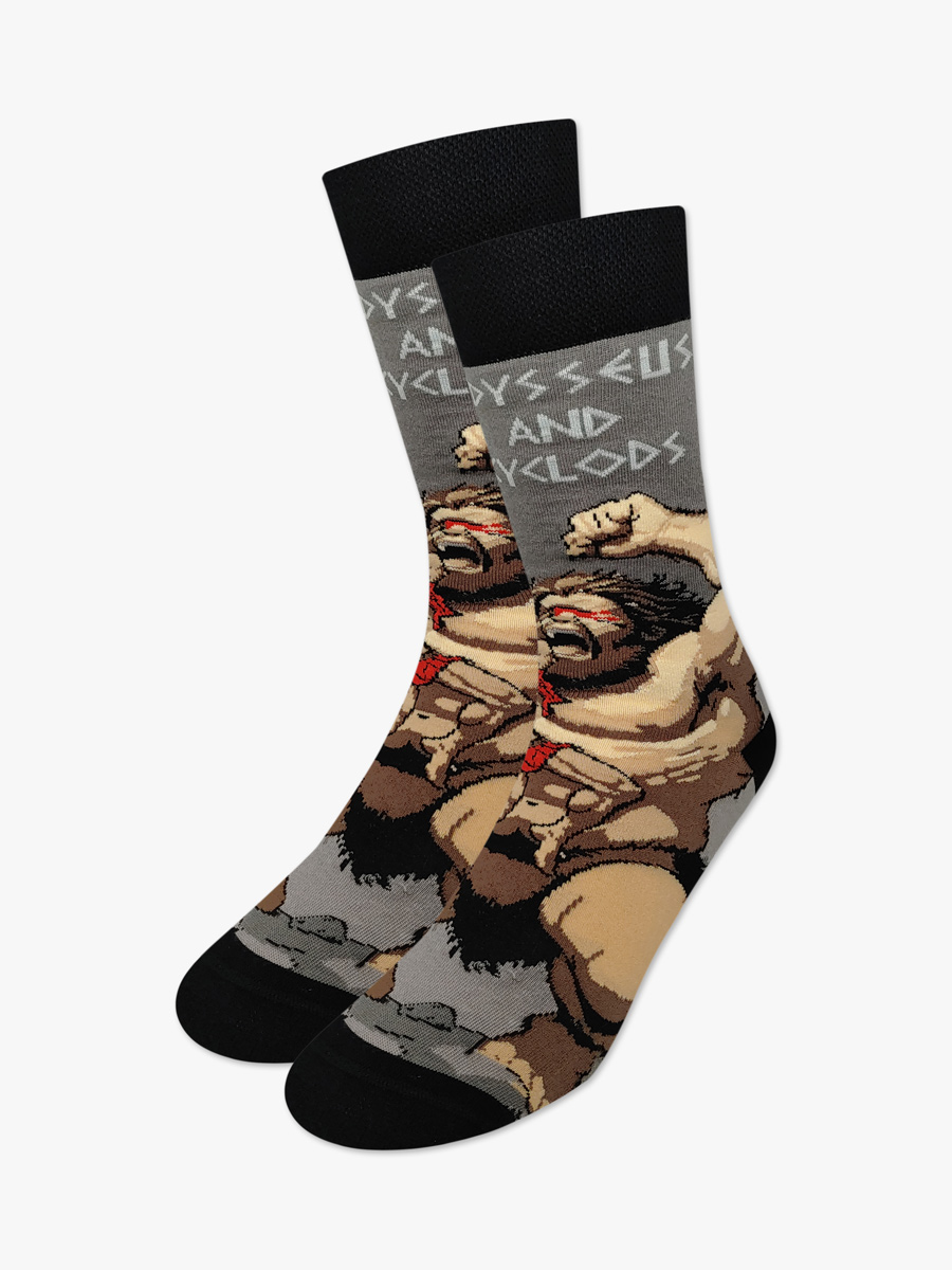 Κάλτσα Βαμβακερή με Σχέδια Odysseus and Cyclops NODO Κάλτσα Βαμβακερή με Σχέδια Odysseus and Cyclops NODO - Image 2