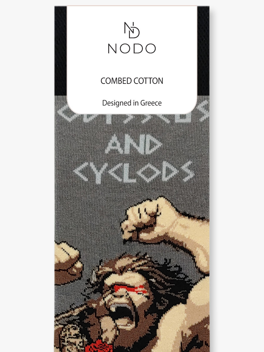 Κάλτσα Βαμβακερή με Σχέδια Odysseus and Cyclops NODO Κάλτσα Βαμβακερή με Σχέδια Odysseus and Cyclops NODO - Image 3