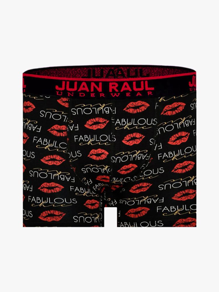 Ανδρικό Βαμβακερό Μποξεράκι με Σχέδια Lips JUAN RAUL