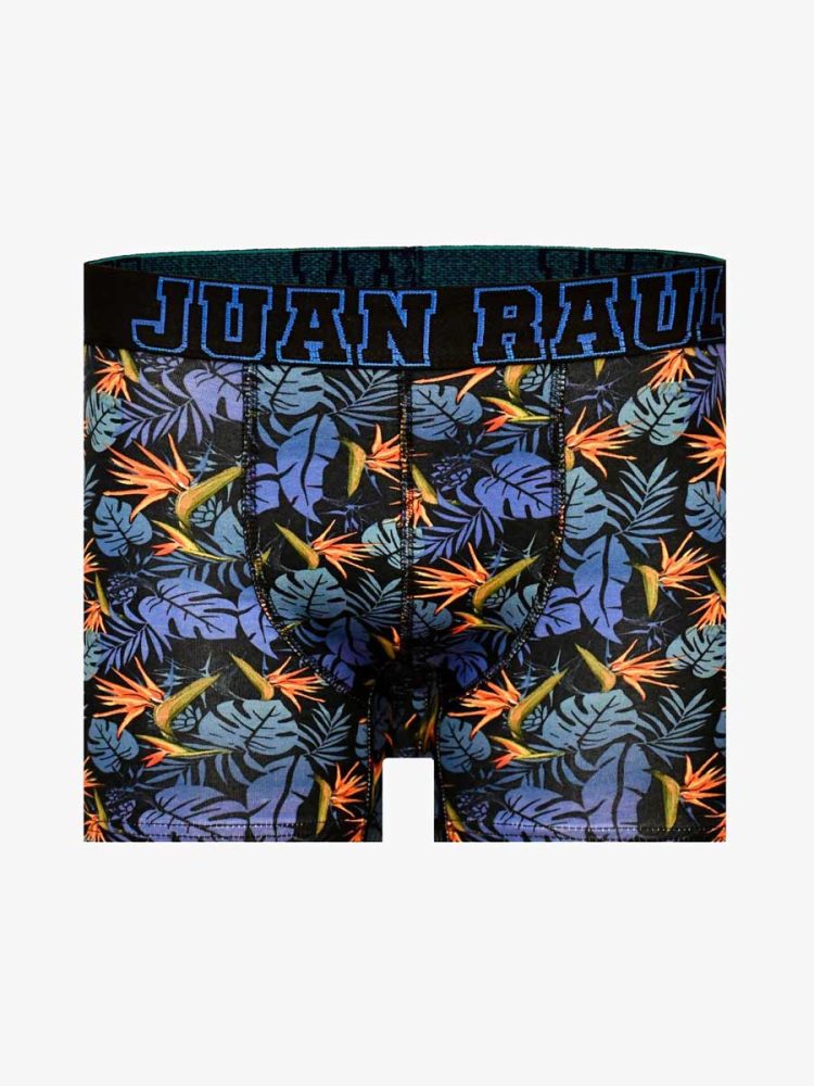 Ανδρικό Βαμβακερό Μποξεράκι με Σχέδια Tropical JUAN RAUL