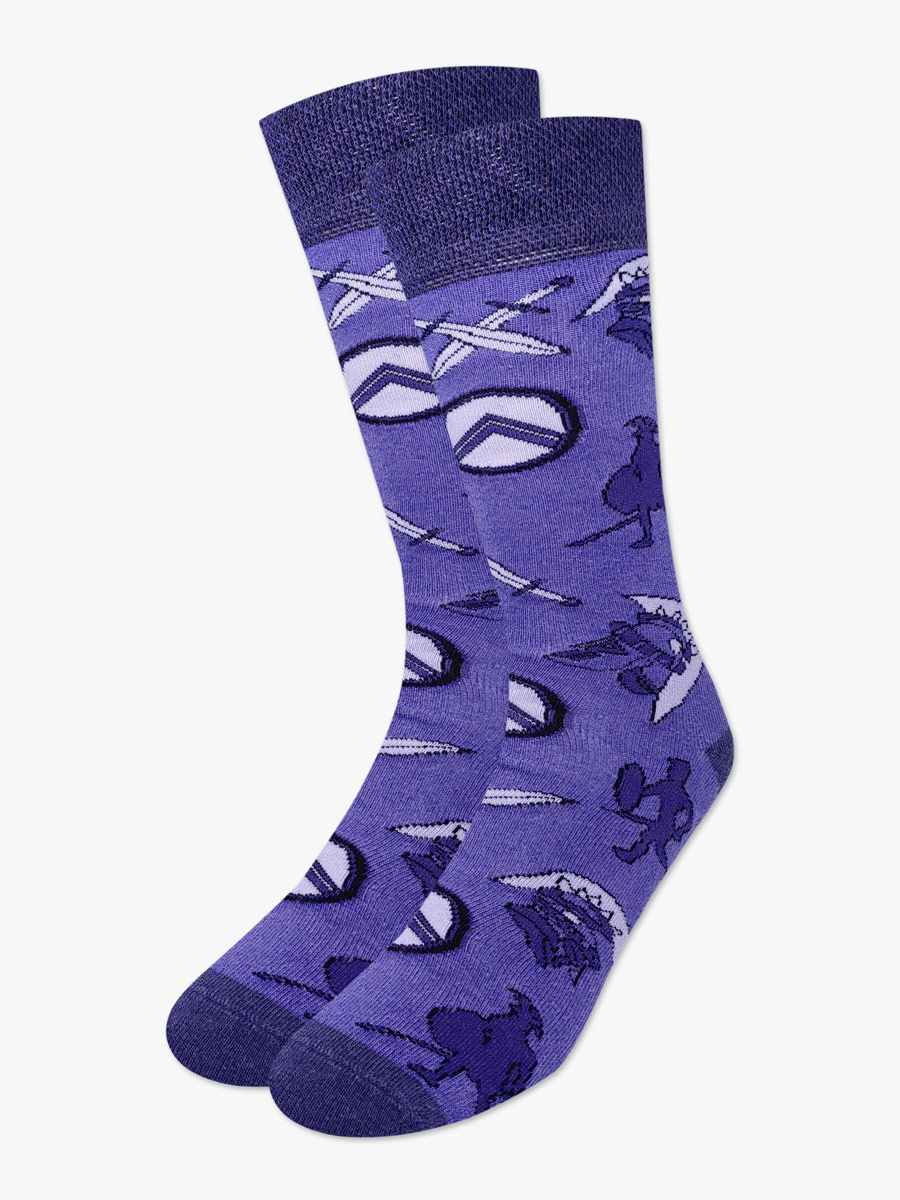 Βαμβακερή Κάλτσα με Σχέδια Spartans Pattern NODO Βαμβακερή Κάλτσα με Σχέδια Spartans Pattern NODO - Image 2