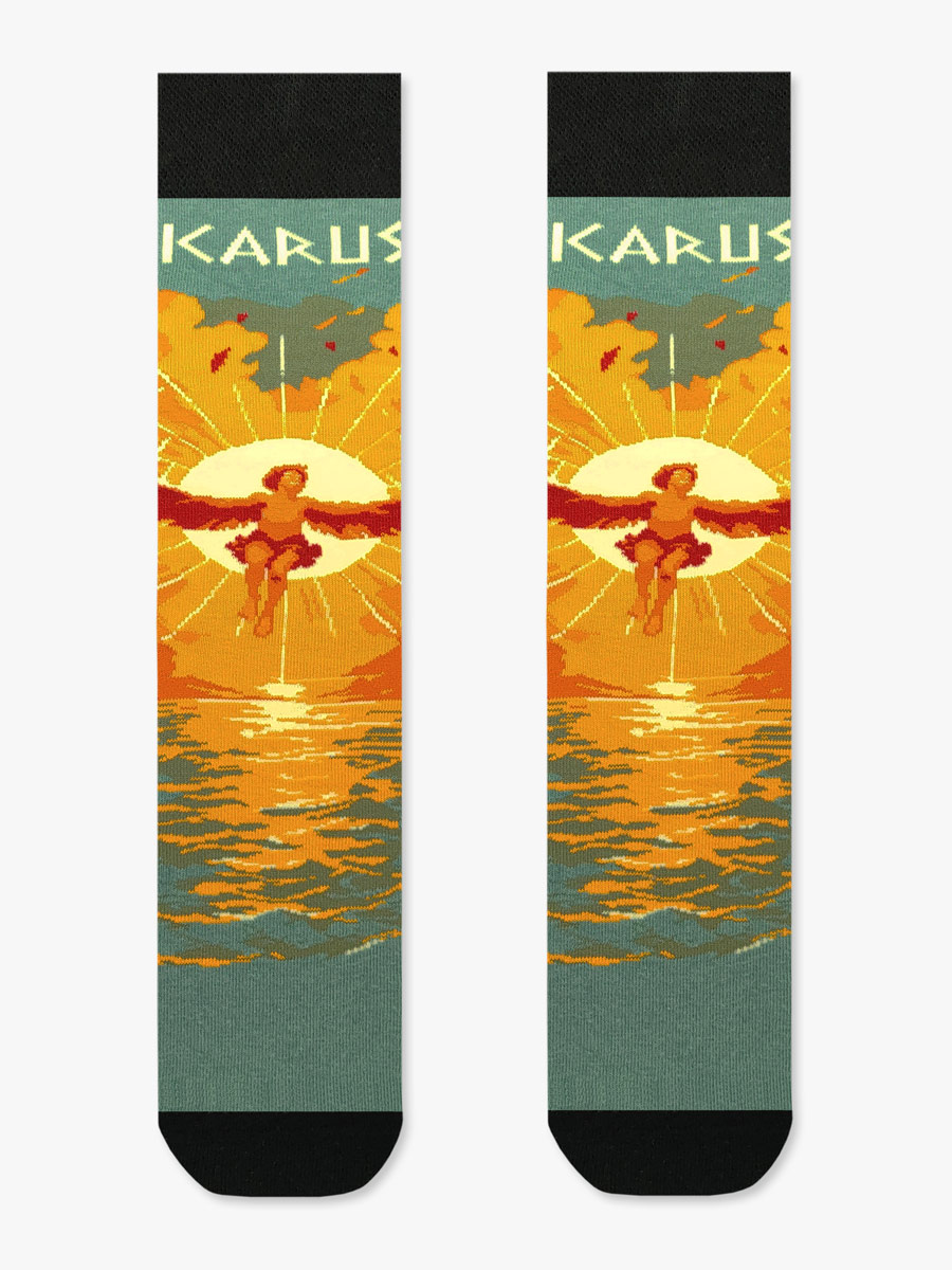 Βαμβακερή Κάλτσα με Σχέδια Icarus NODO Βαμβακερή Κάλτσα με Σχέδια Icarus NODO