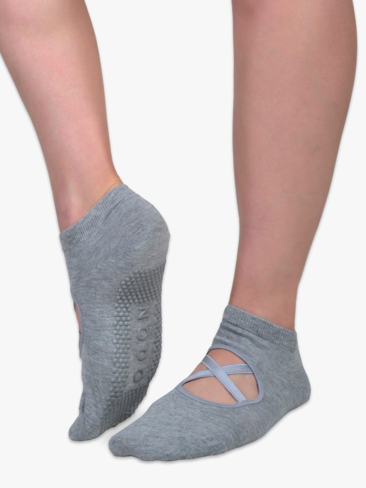 Βαμβακερή Κάλτσα Yoga & Pilates Αντιολισθητική NODO