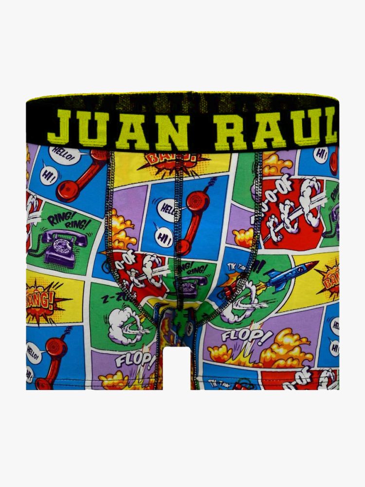 Ανδρικό Βαμβακερό Μποξεράκι με Σχέδια Comics JUAN RAUL