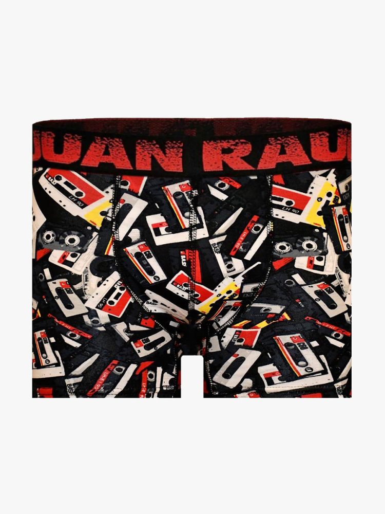 Ανδρικό Βαμβακερό Μποξεράκι με Σχέδια Cassette Tapes JUAN RAUL