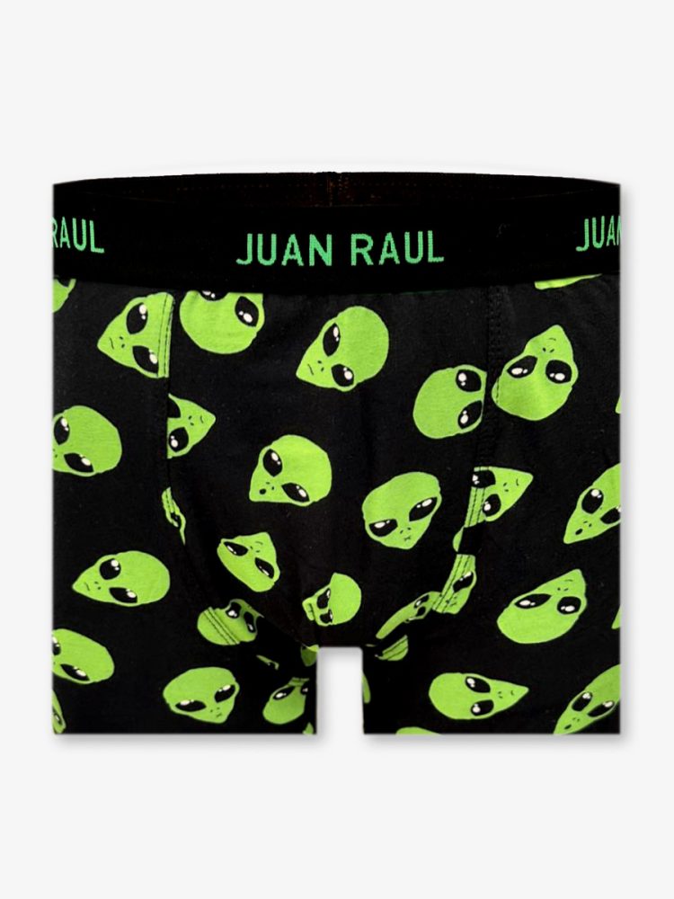 Ανδρικό Βαμβακερό Μποξεράκι με Σχέδια Aliens JUAN RAUL