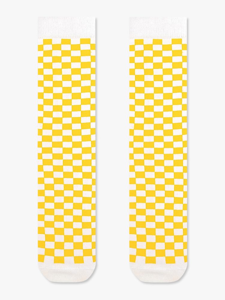 Βαμβακερή Κάλτσα με Σχέδια Checkboard RTO