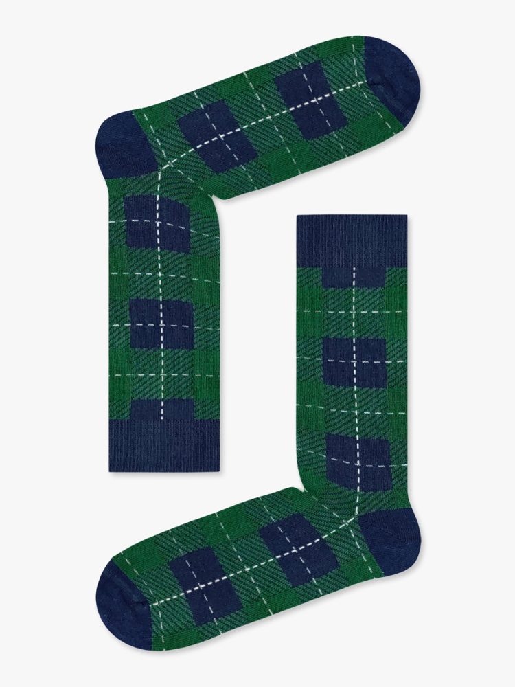 Βαμβακερή Κάλτσα με Σχέδια Tartan Scottish RTO