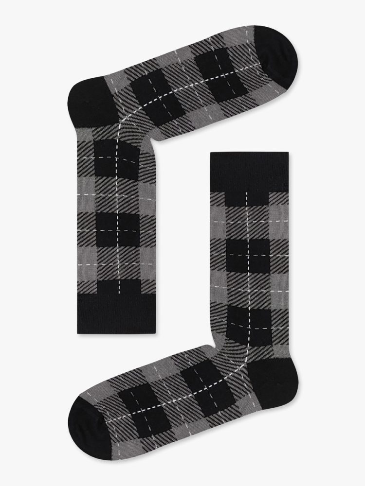 Βαμβακερή Κάλτσα με Σχέδια Tartan Scottish RTO