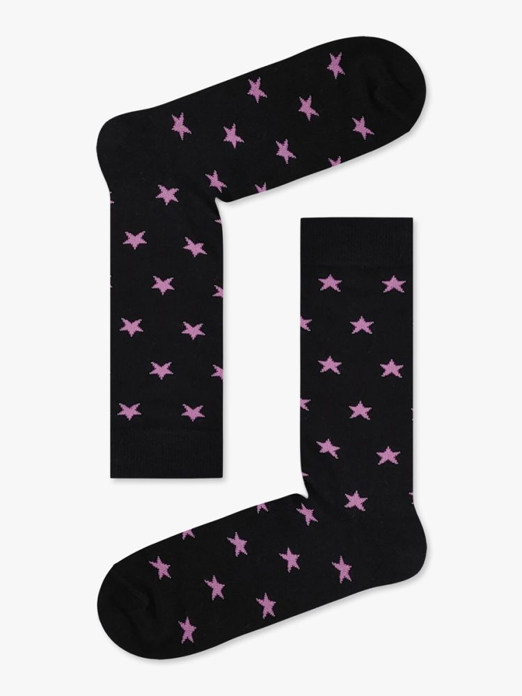 Βαμβακερή Κάλτσα με Σχέδια Stars all Over RTO