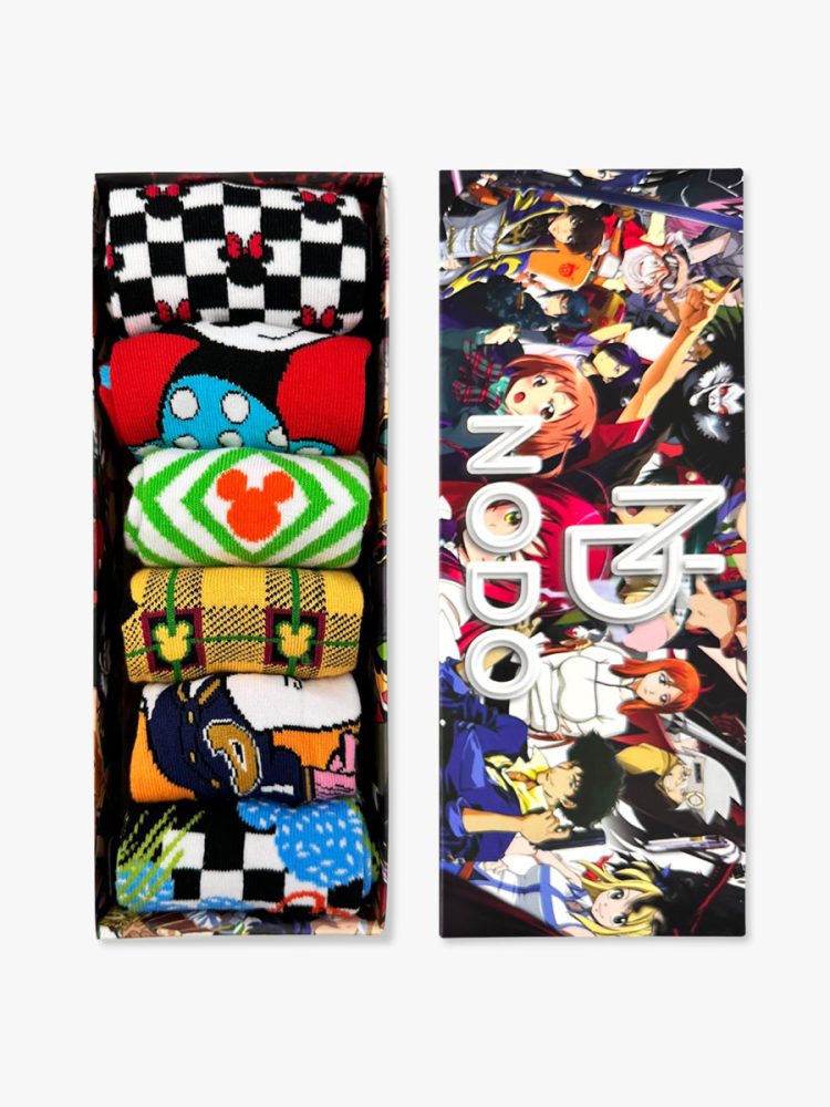 GIFT BOX Κάλτσες Βαμβακερές με Σχέδια Disney Heroes 6 Ζευγάρια