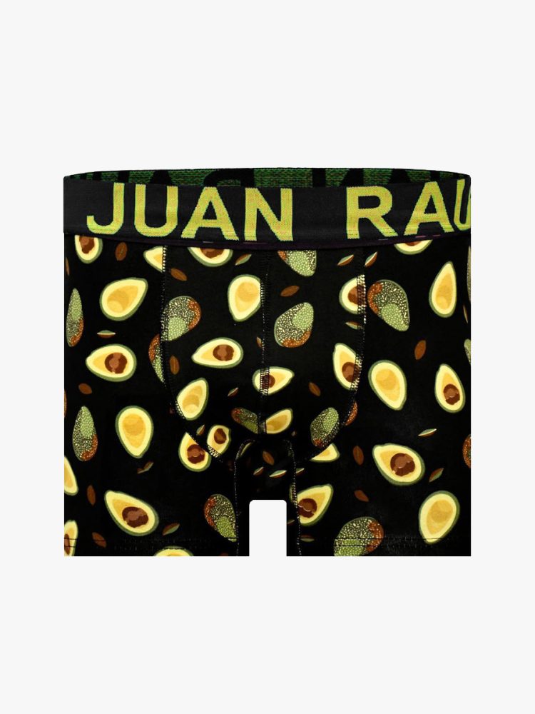 Ανδρικό Μποξεράκι Βαμβακερό με Σχέδια Avocado Love JUAN RAUL