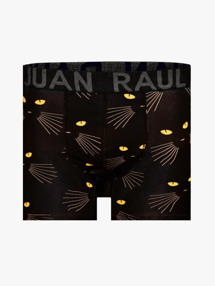 Ανδρικό Μποξεράκι Βαμβακερό με Σχέδια Meow Sneaky Cat  JUAN RAUL