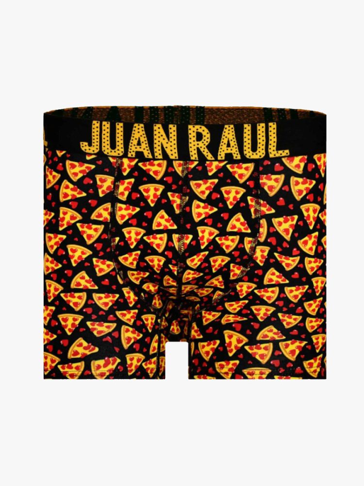 Ανδρικό Μποξεράκι Βαμβακερό με Σχέδια Pizza Lovers JUAN RAUL