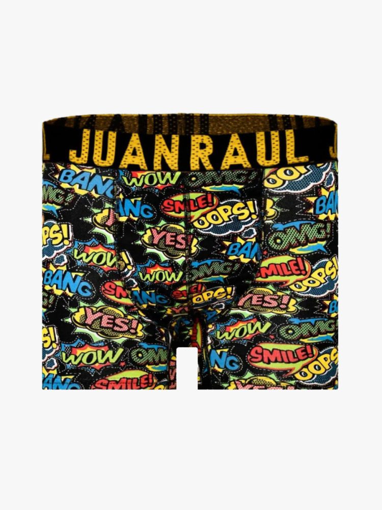 Ανδρικό Μποξεράκι Βαμβακερό με Σχέδια Pop Art JUAN RAUL