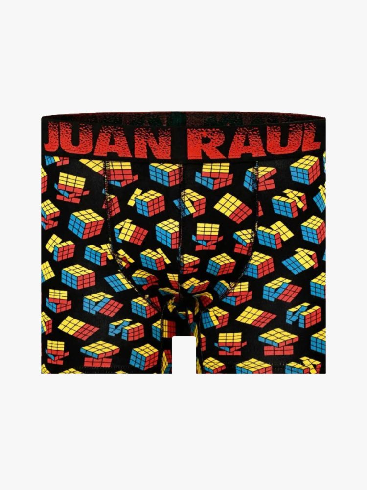 Ανδρικό Μποξεράκι Βαμβακερό με Σχέδια Rubik Fun JUAN RAUL