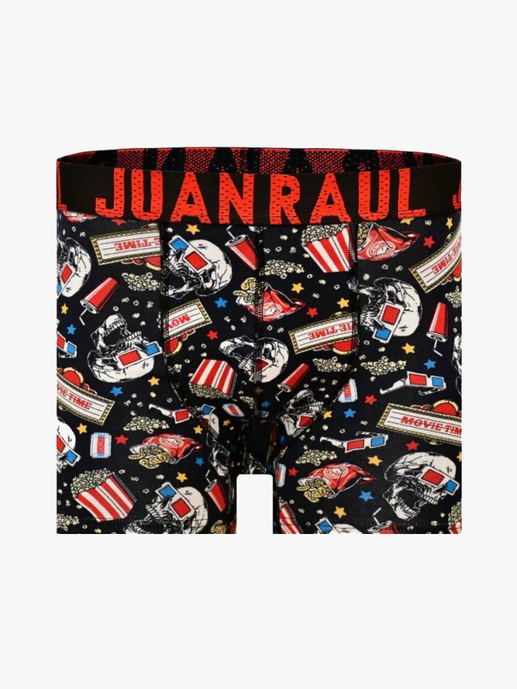 Ανδρικό Μποξεράκι Βαμβακερό με Σχέδια Movie Nights JUAN RAUL