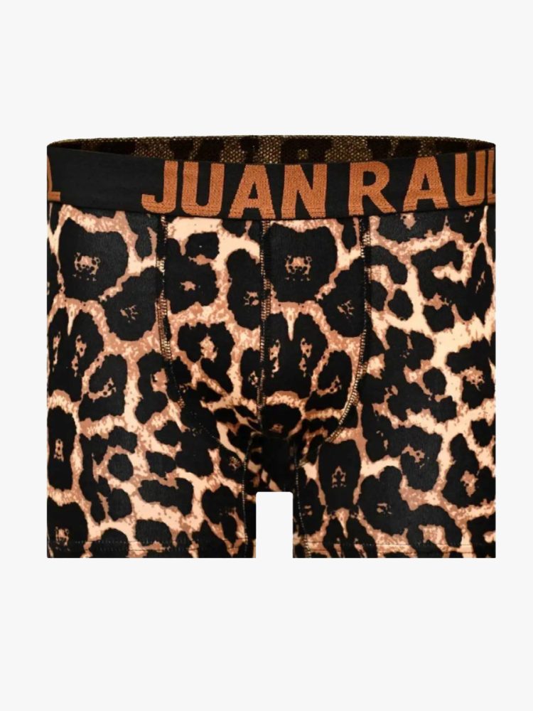Ανδρικό Μποξεράκι Βαμβακερό με Σχέδια Leopard JUAN RAUL