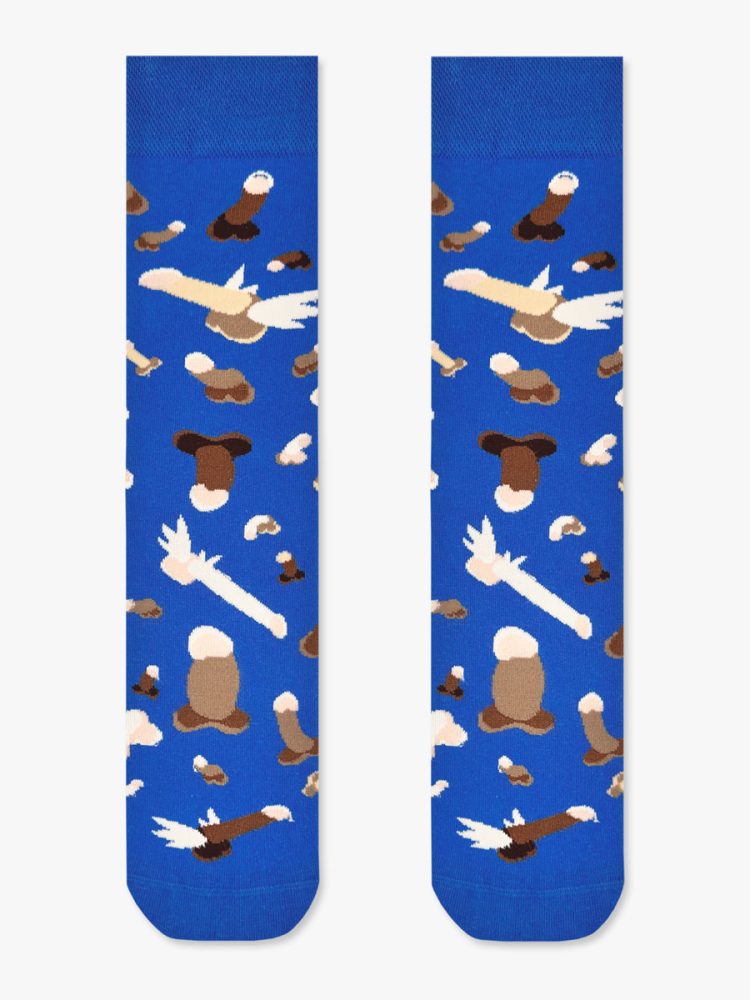 Κάλτσα Βαμβακερή με Σχέδια Special ''Mushrooms'' NODO