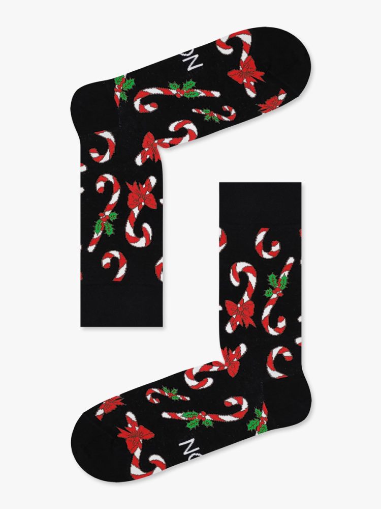 Χριστουγεννιάτικη Κάλτσα Βαμβακερή με Σχέδια Christmas Candy NODO