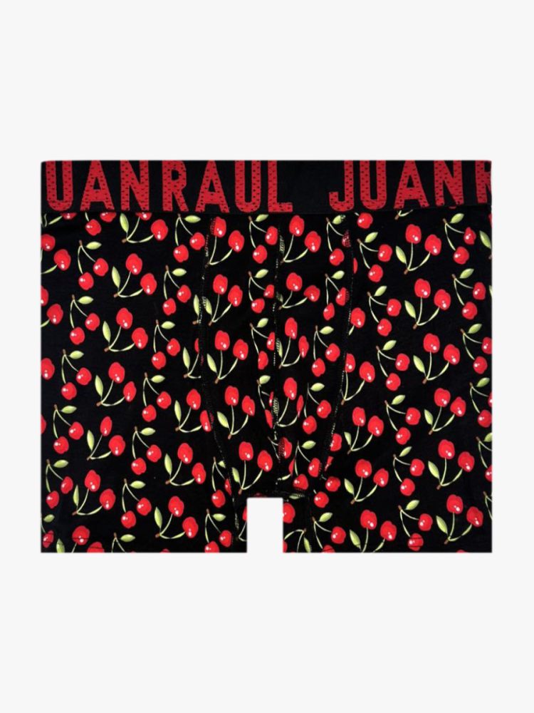 Ανδρικό Βαμβακερό Μποξεράκι με Σχέδια Cherries 3D JUAN RAUL