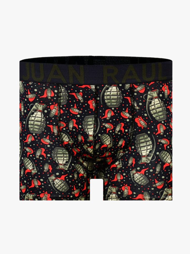 Ανδρικό Μποξεράκι Βαμβακερό με Σχέδια Grenade JUAN RAUL